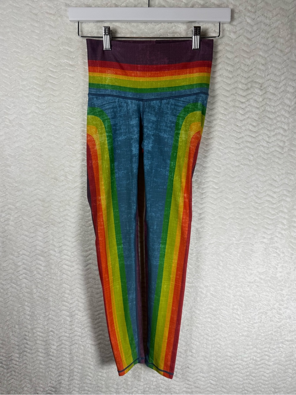 Niyama Sol Teal Retro Rainbow Leggings 🔥🔥